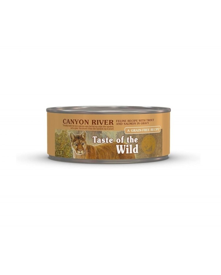 Taste Of The Wild Canyon River Gato Lata 5.5 Oz