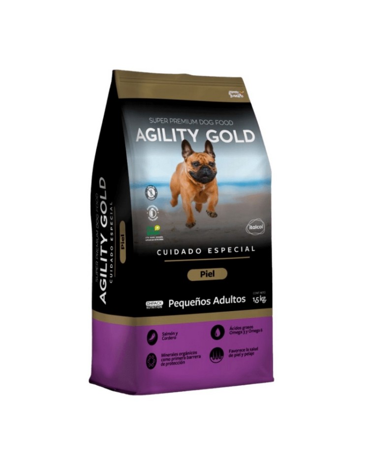 Agility Piel Pequeños Adultos 8 Kg