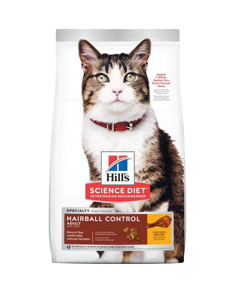 Hills Feline Adult Hairball 3,5 Lb (1,59 Kg)