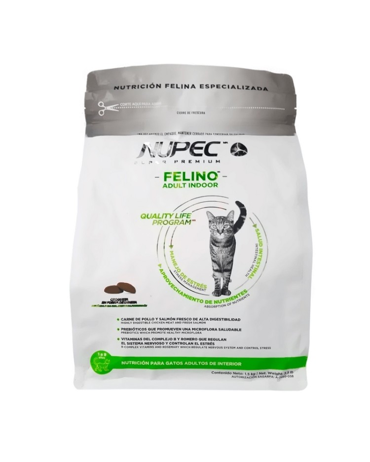 Nupec Felino Indoor 1,5 Kg