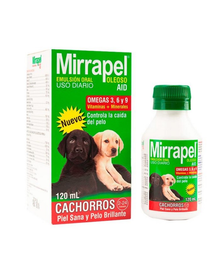 Mirrapel Oleoso Aid Cachorros 120 Ml