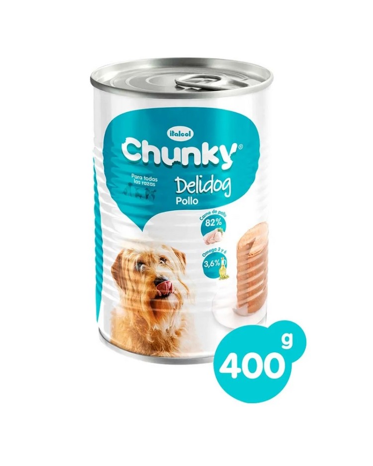 Delidog Pollo Lata 400 G