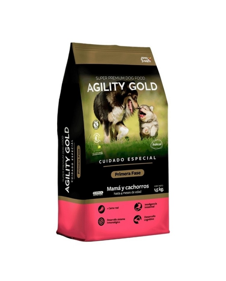 Agility Gold Primera Fase 1.5 Kg Rosado