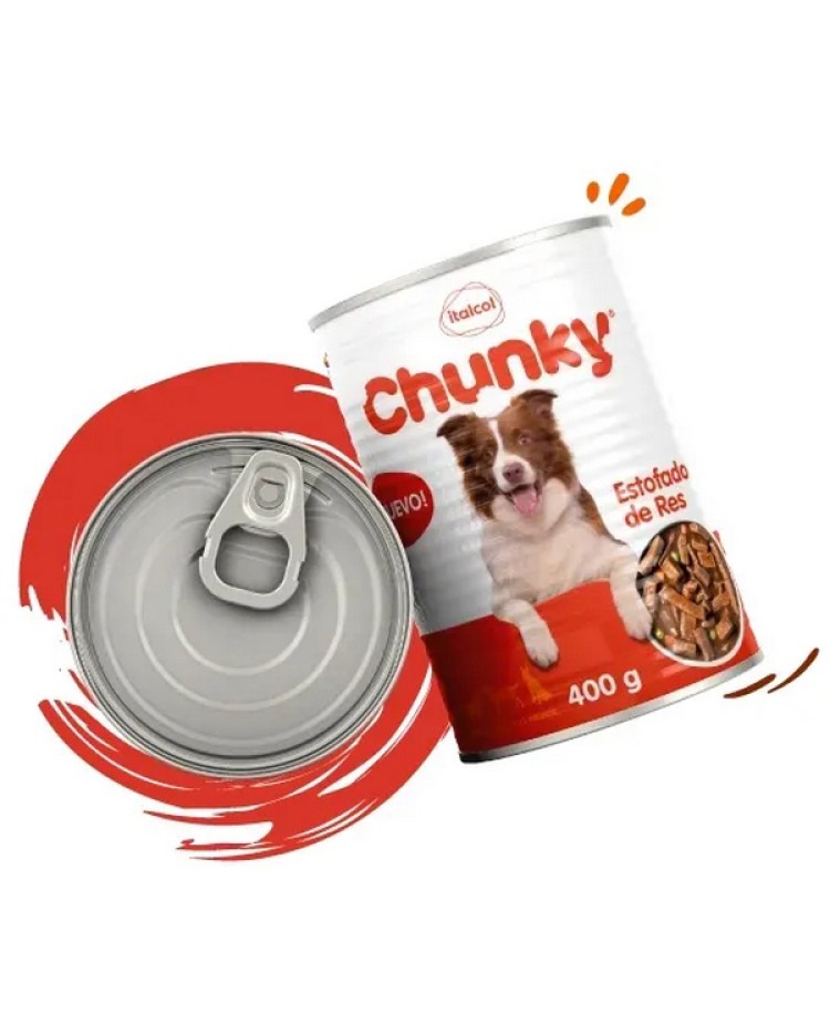 Chunky Estofado De Res Lata 400 G