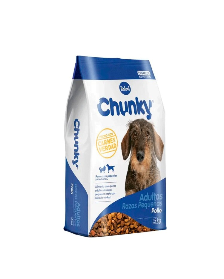 Chunky Adulto Raza Pequeñas 1,5 Kg