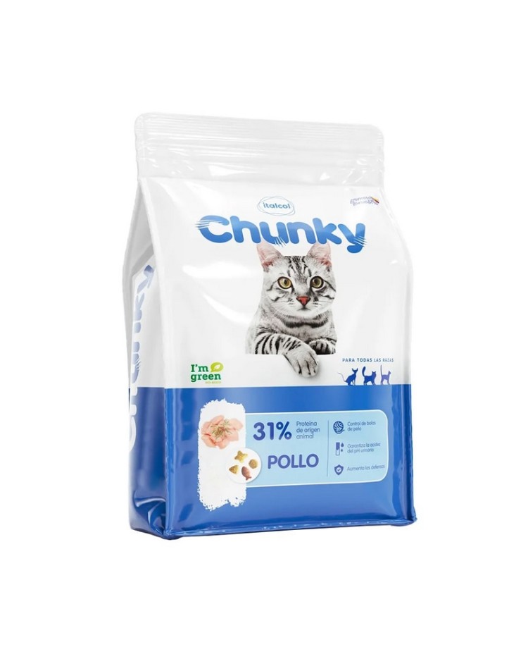 Chunky Gatos Pollo 500 G