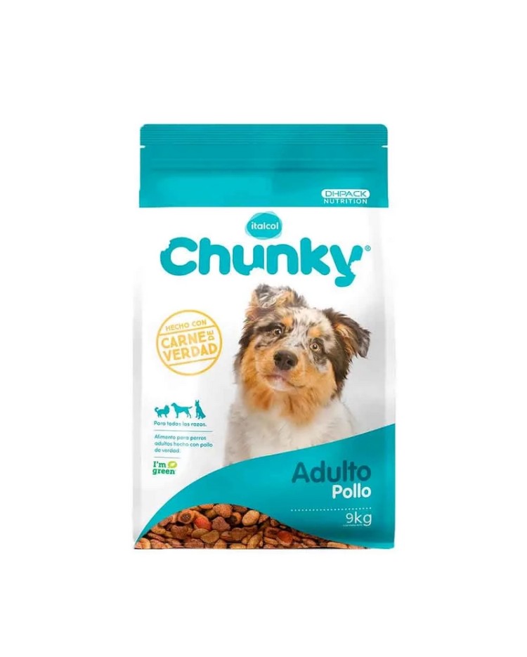 Chunky Adulto Pollo 9 Kg