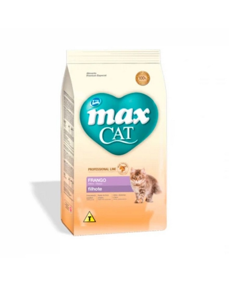 Max Cat Gatinhos Sr Frango 1Kg