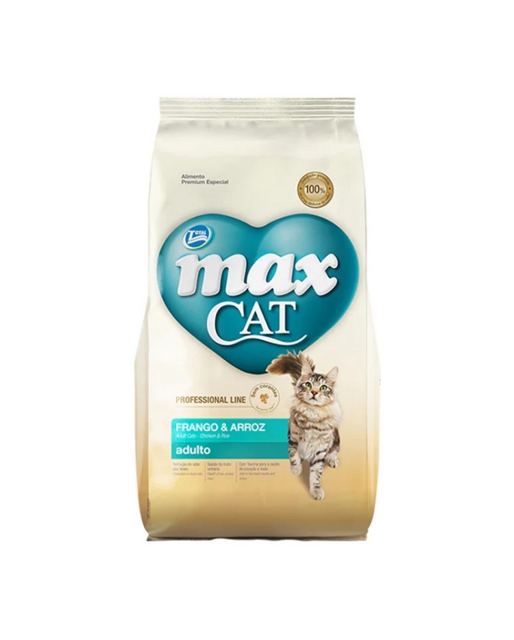 Max Cat P. Line Adulto Frango Y Arroz 3 Kg