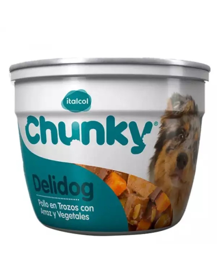 Delidog Pollo Trozos Arroz Y Vegetales 310 G