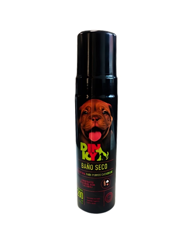 Baño Seco Dinky Perros 200 Gr